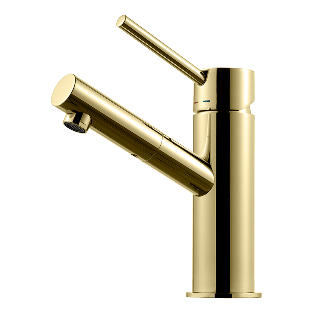 BI047 Servantbatteri i Honey Gold fra Tapwell.