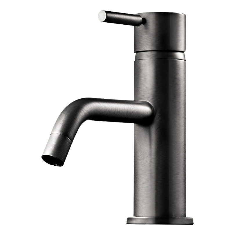 EVM071 Servantbatteri i Brushed Black Chrome fra Tapwell.