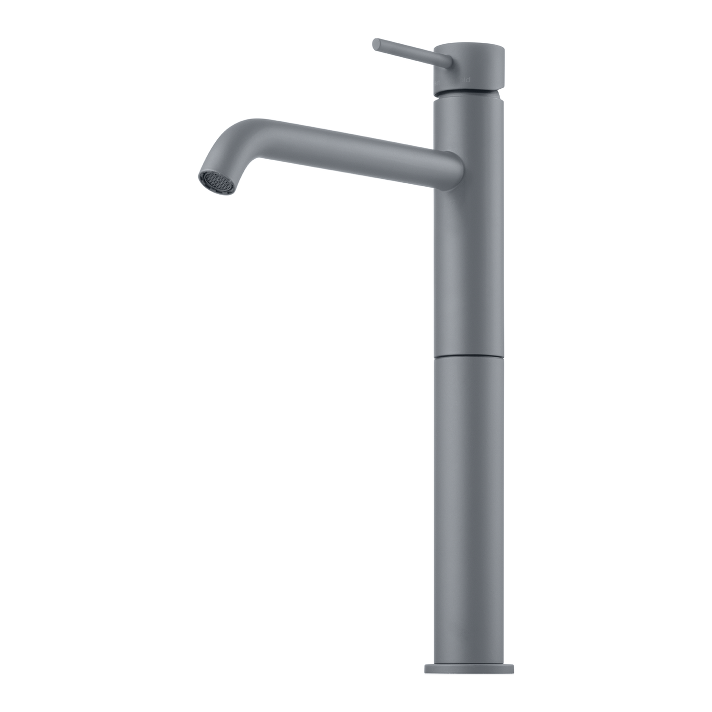 EVM082 Høyt Servantbatteri i Ascot Grey fra Tapwell.