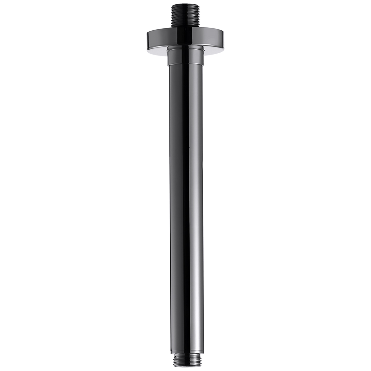 FL271 200 mm Taknedløp i Black Chrome fra Tapwell.