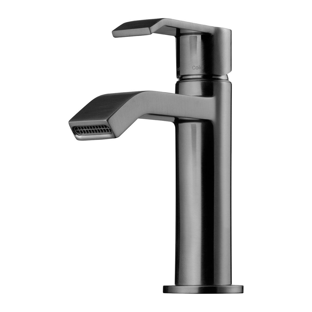 VIC071 Servantbatteri i Brushed Black Chrome fra Tapwell.