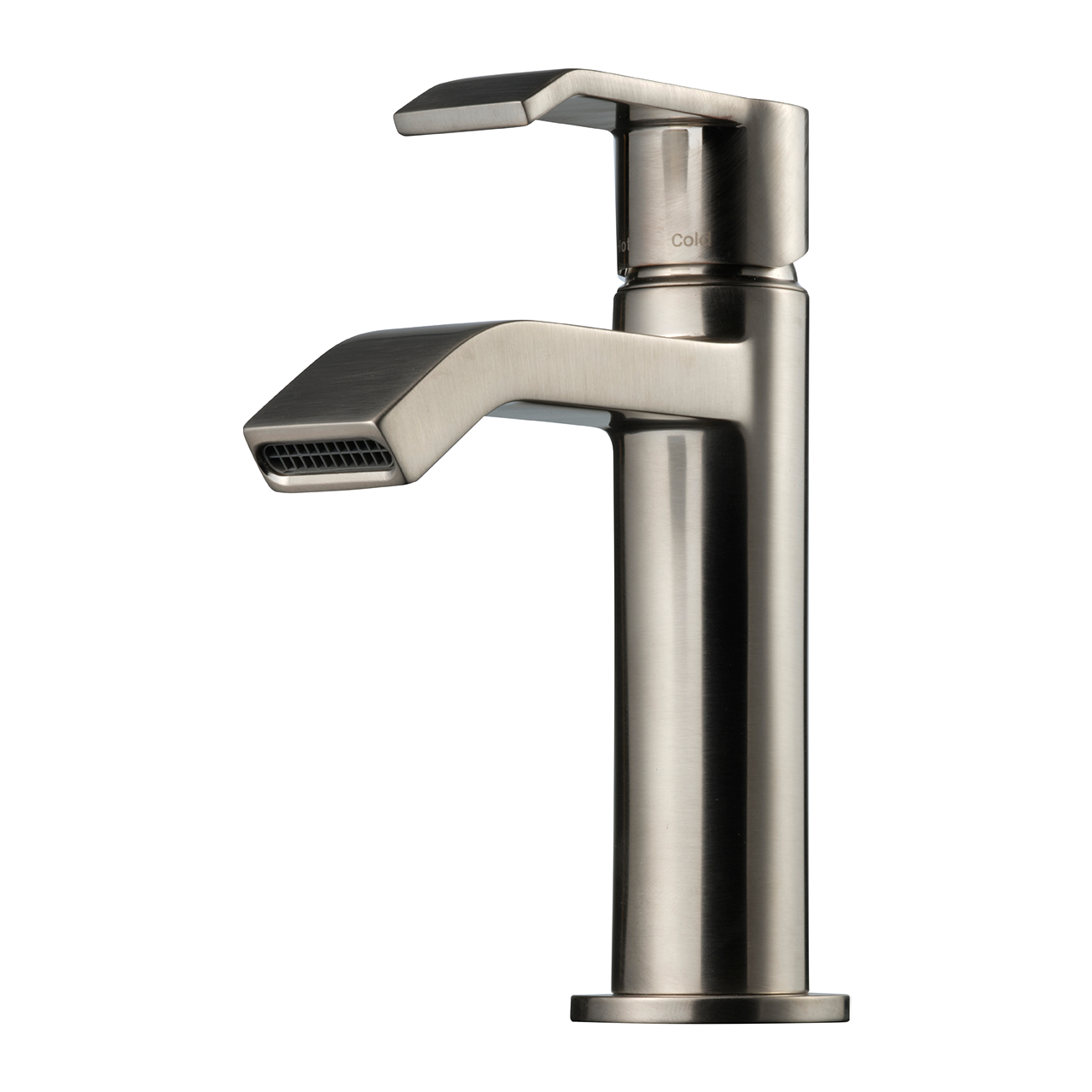 VIC071 Servantbatteri i Brushed Nickel fra Tapwell.