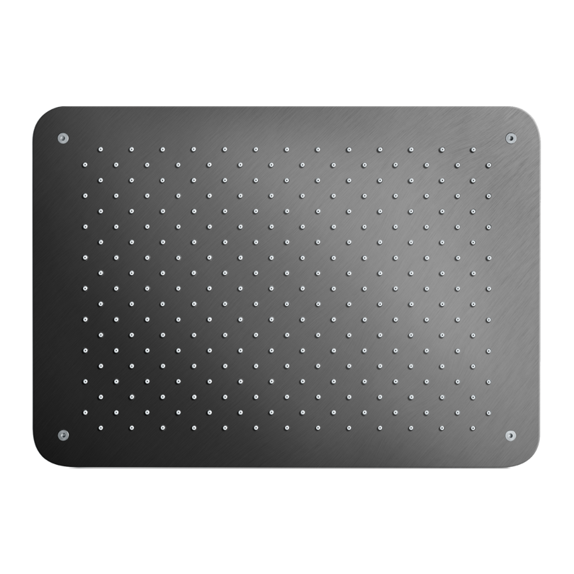 ZSOF093 450 x 320 mm Taksil i Brushed Black Chrome fra Tapwell.