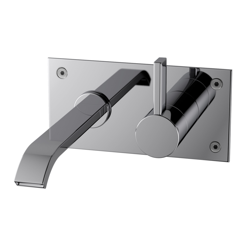 ARM006 Vegghengt Innbyggingsbatteri i Chrome fra Tapwell.