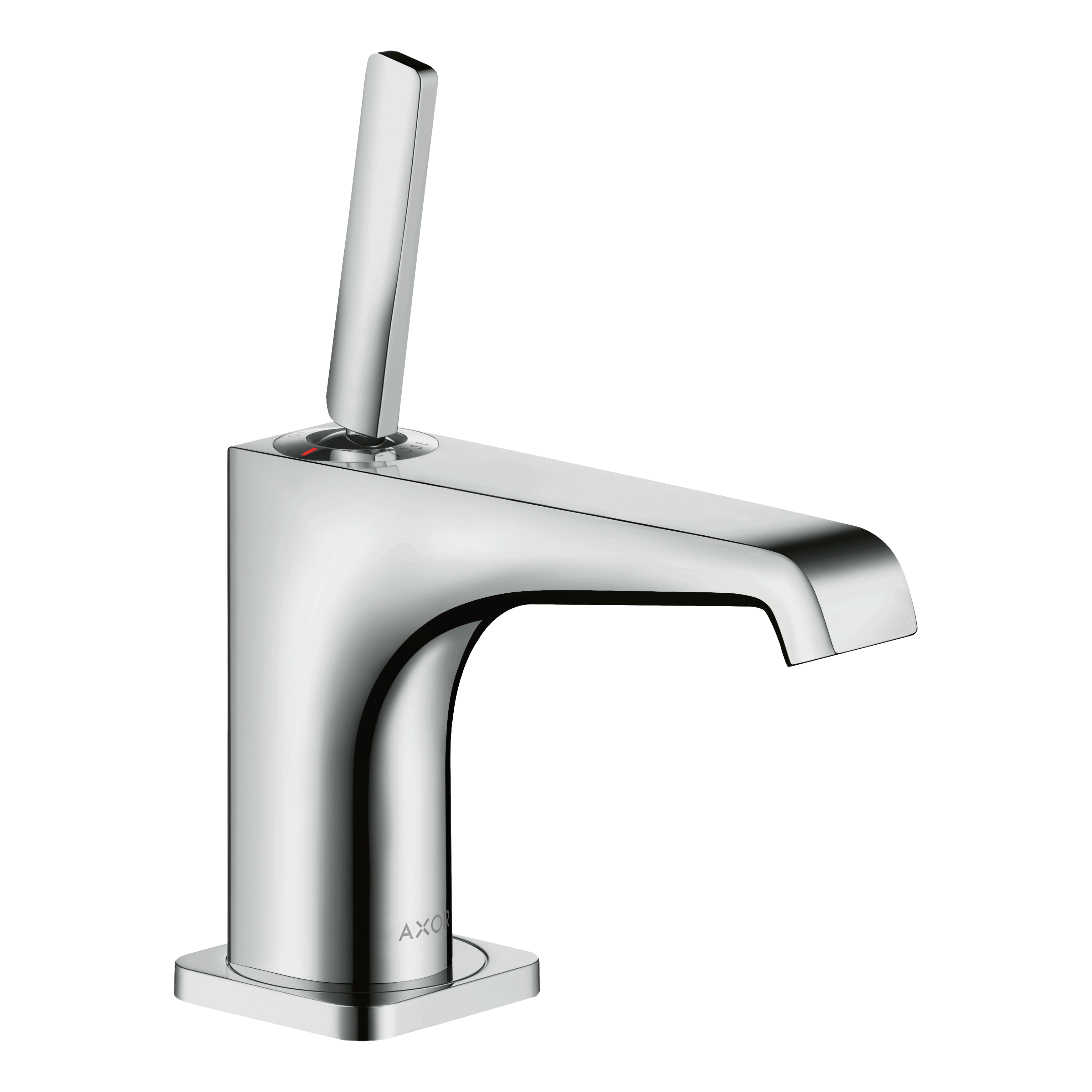 AXOR Citterio E Single Pin Handle Pillar Faucet 90 without Waste Set from Brandt in Chrome finish