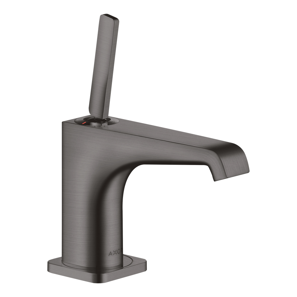 AXOR Citterio E Single Pin Handle Pillar Faucet 90 without Waste Set from Brandt in Brushed Black Chrome finish