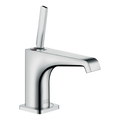AXOR Citterio E Single Pin Handle Basin Mixer Faucet 90 with Open Waste Set from Brandt in Chrome finish