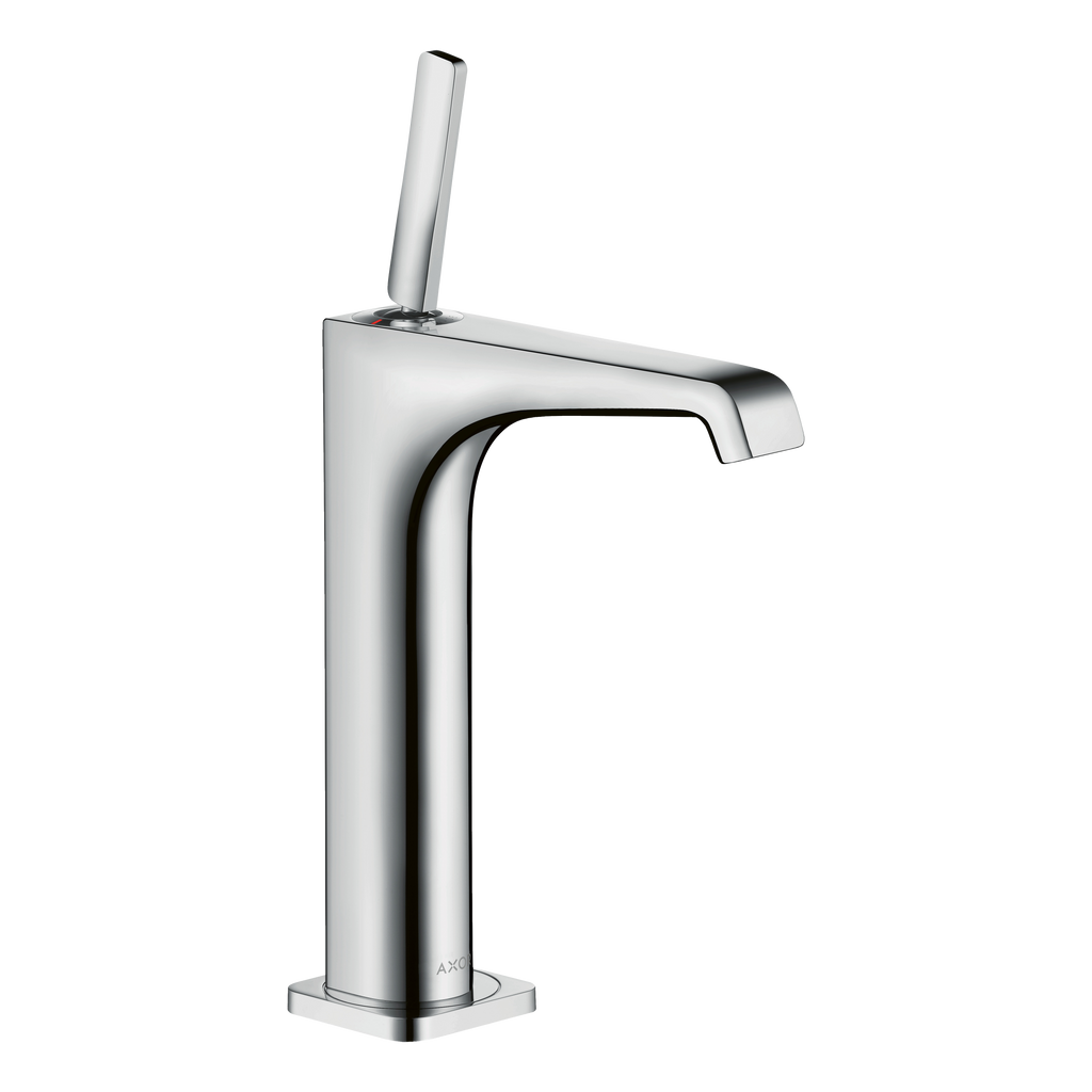 AXOR Citterio E Single Pin Handle Basin Mixer Faucet 190 with Open Waste Set from Brandt in Chrome finish