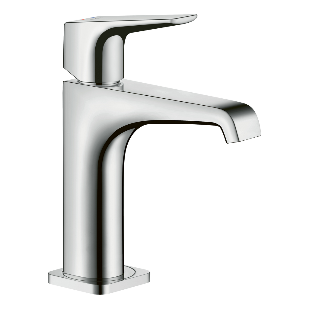 AXOR Citterio E Single Lever Handle Basin Mixer Faucet 130 with Open Waste Set from Brandt in Chrome finish