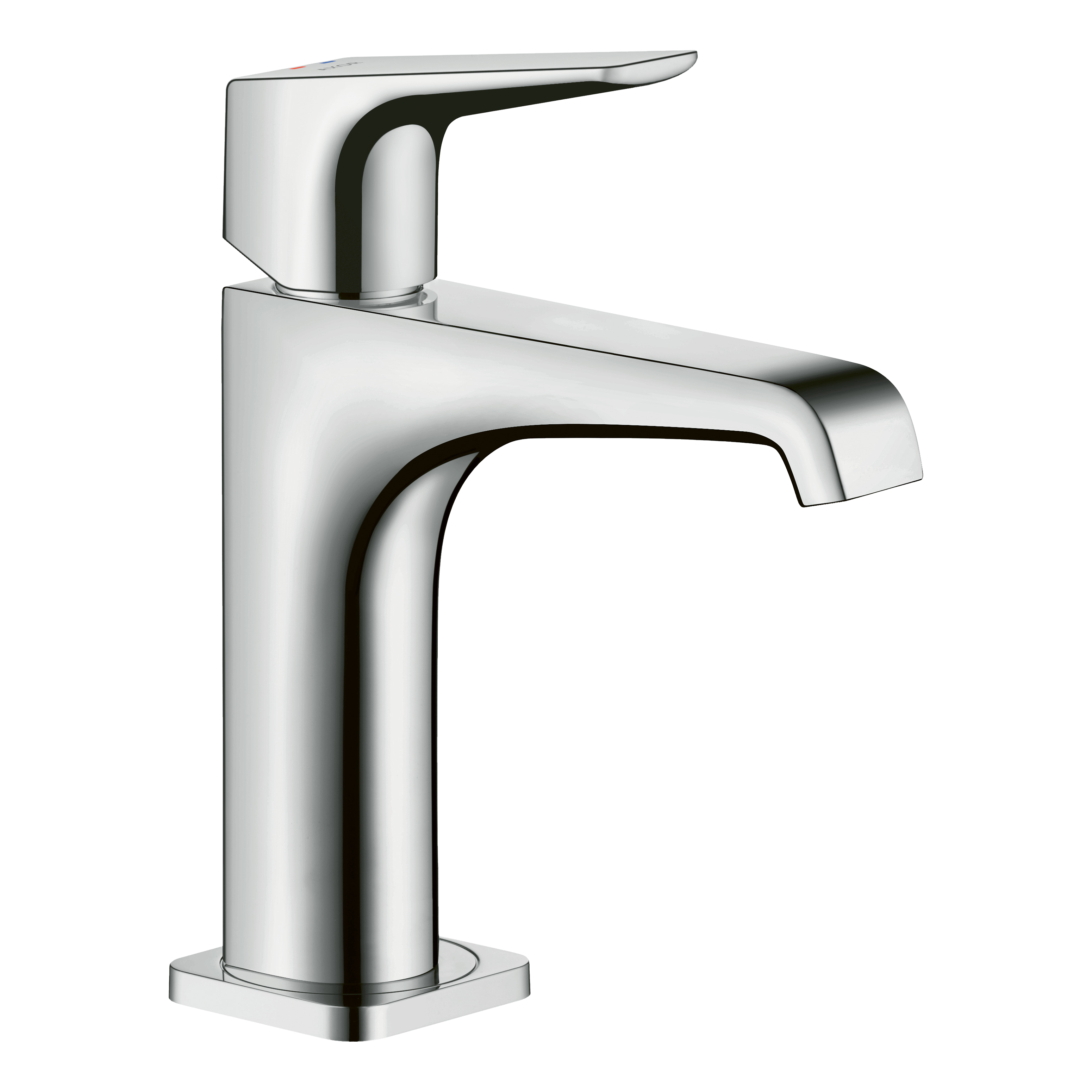 AXOR Citterio E Single Lever Handle Basin Mixer Faucet 130 with Open Waste Set from Brandt in Chrome finish