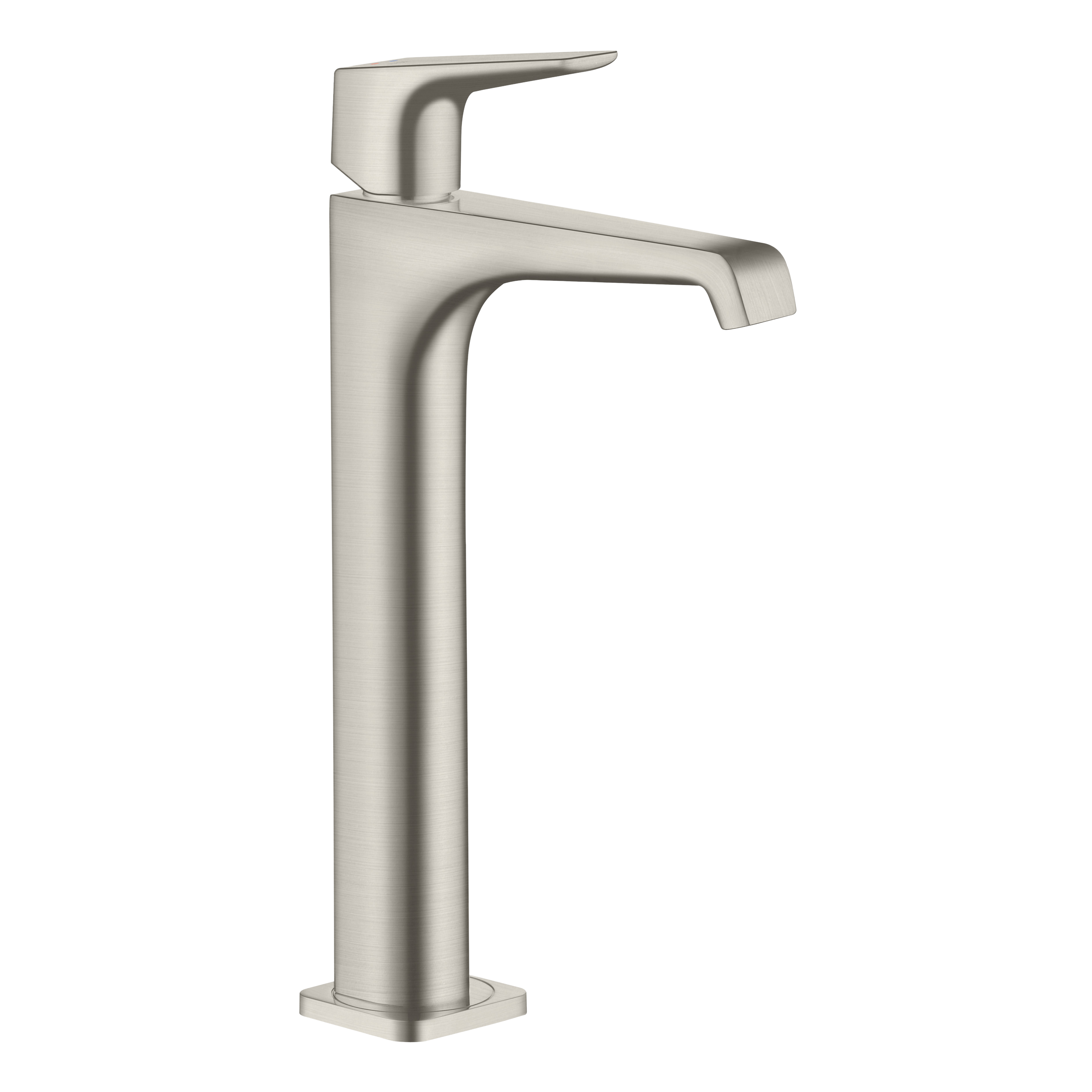 AXOR Citterio E Single Lever Handle Basin Mixer Faucet 250 with Open Waste Set from Brandt in Stainless Steel Optic finish