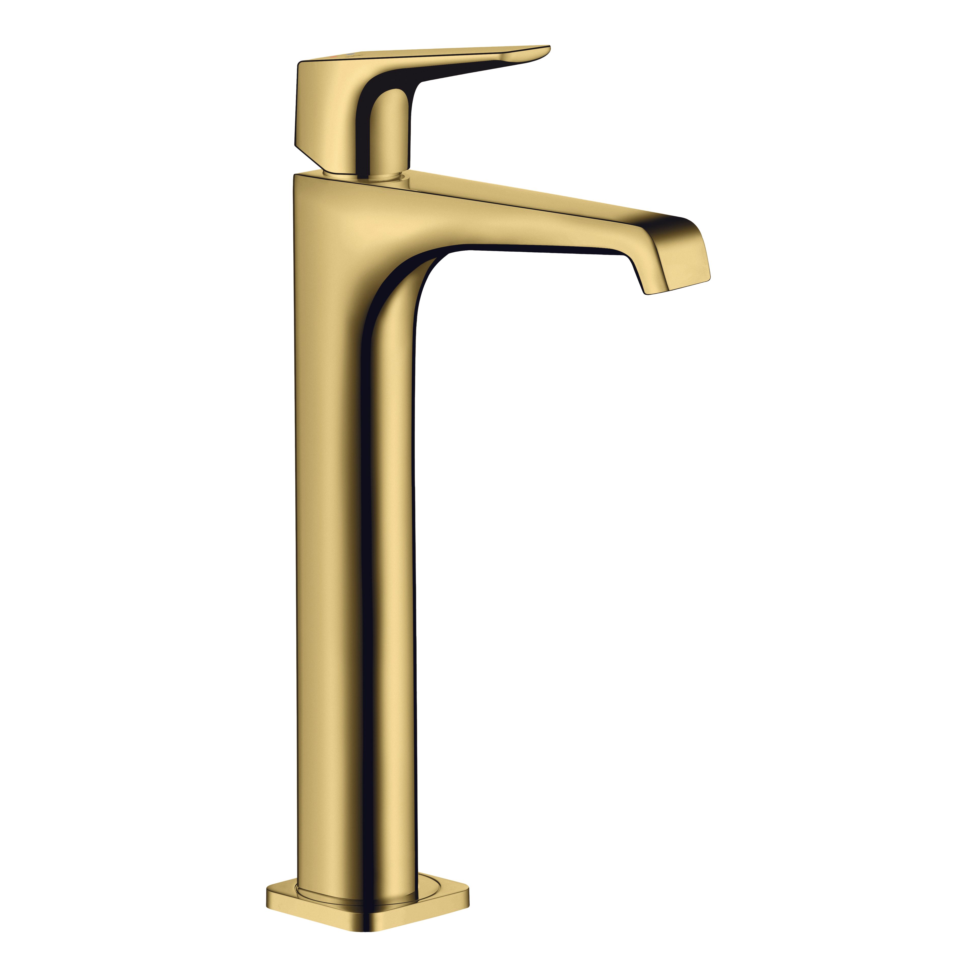 AXOR Citterio E Single Lever Handle Basin Mixer Faucet 250 with Open Waste Set from Brandt in Polished Gold Optic finish
