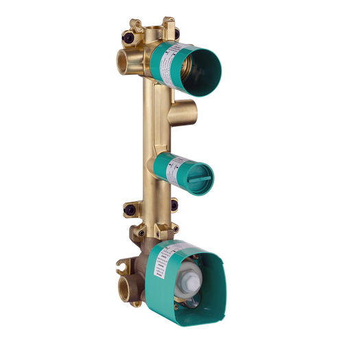 AXOR Citterio E Basic Set for Thermostat Module 380/120 with 3 Outlets from Brandt