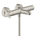 AXOR Citterio E Bath & Shower Thermostatic Mixer Faucet from Brandt in Stainless Steel Optic finish