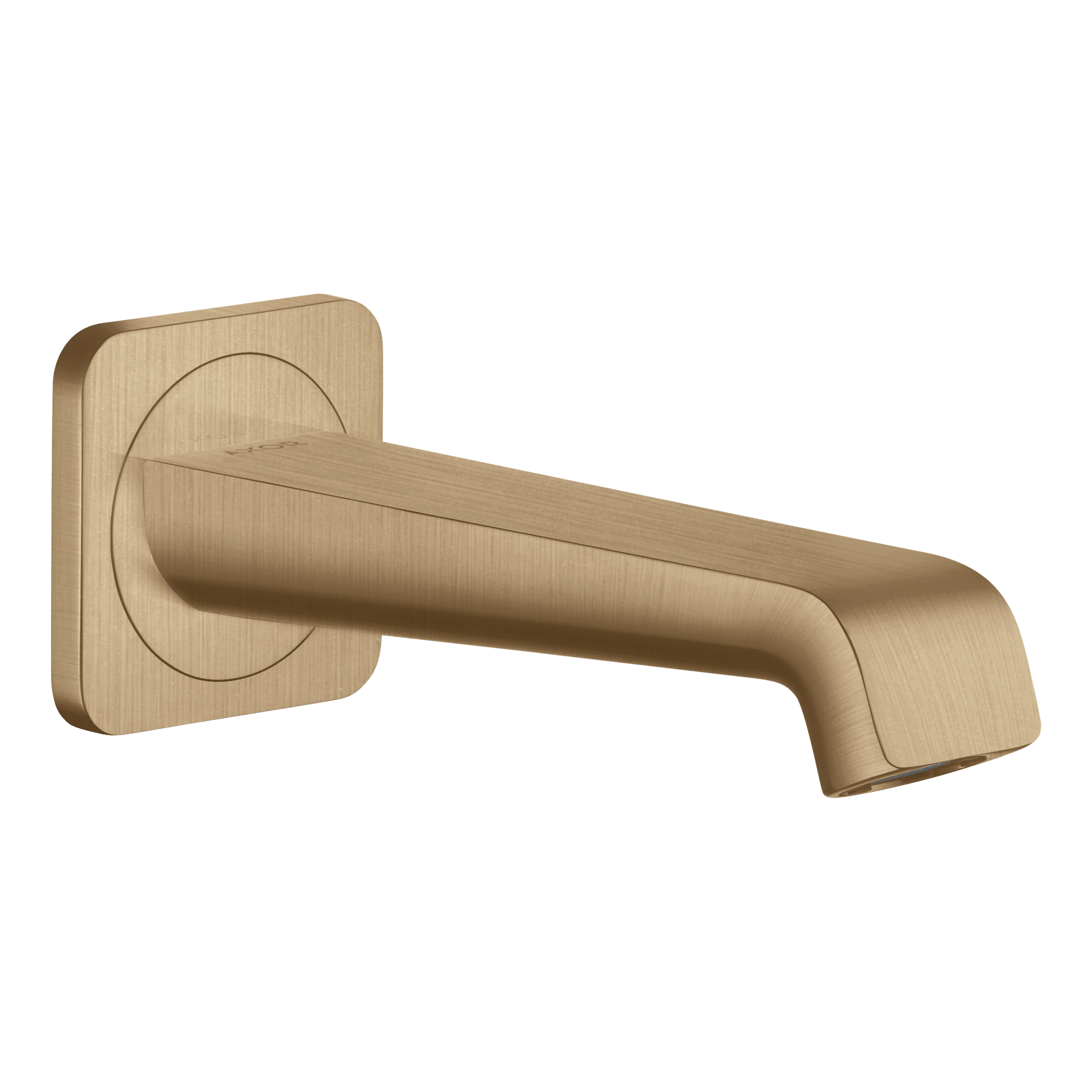 AXOR Citterio E Bathtub Spout from Brandt in Brushed Bronze finish