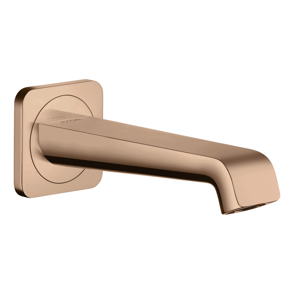 AXOR Citterio E Bathtub Spout from Brandt in Polished Red Gold finish