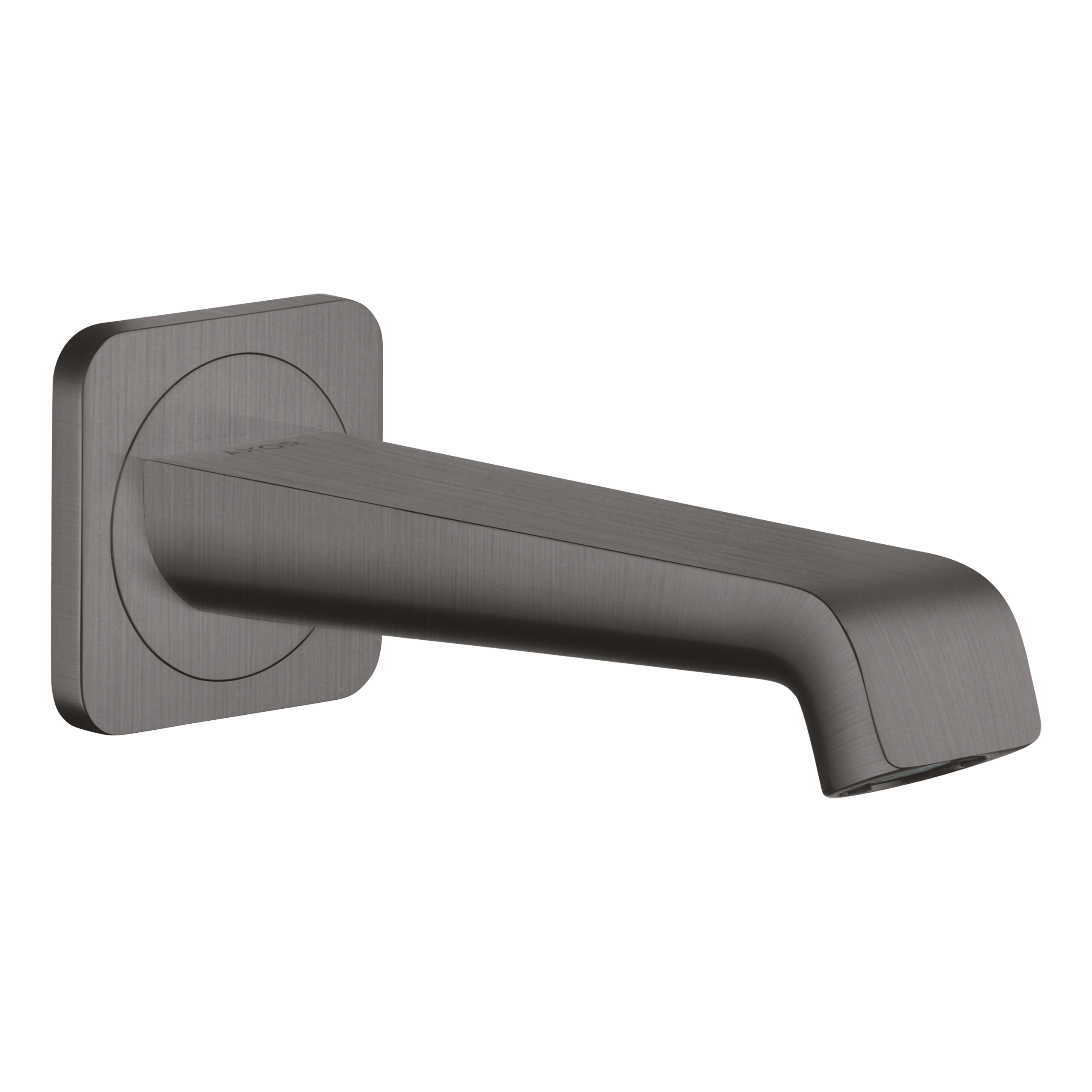 AXOR Citterio E Bathtub Spout from Brandt in Brushed Black Chrome finish