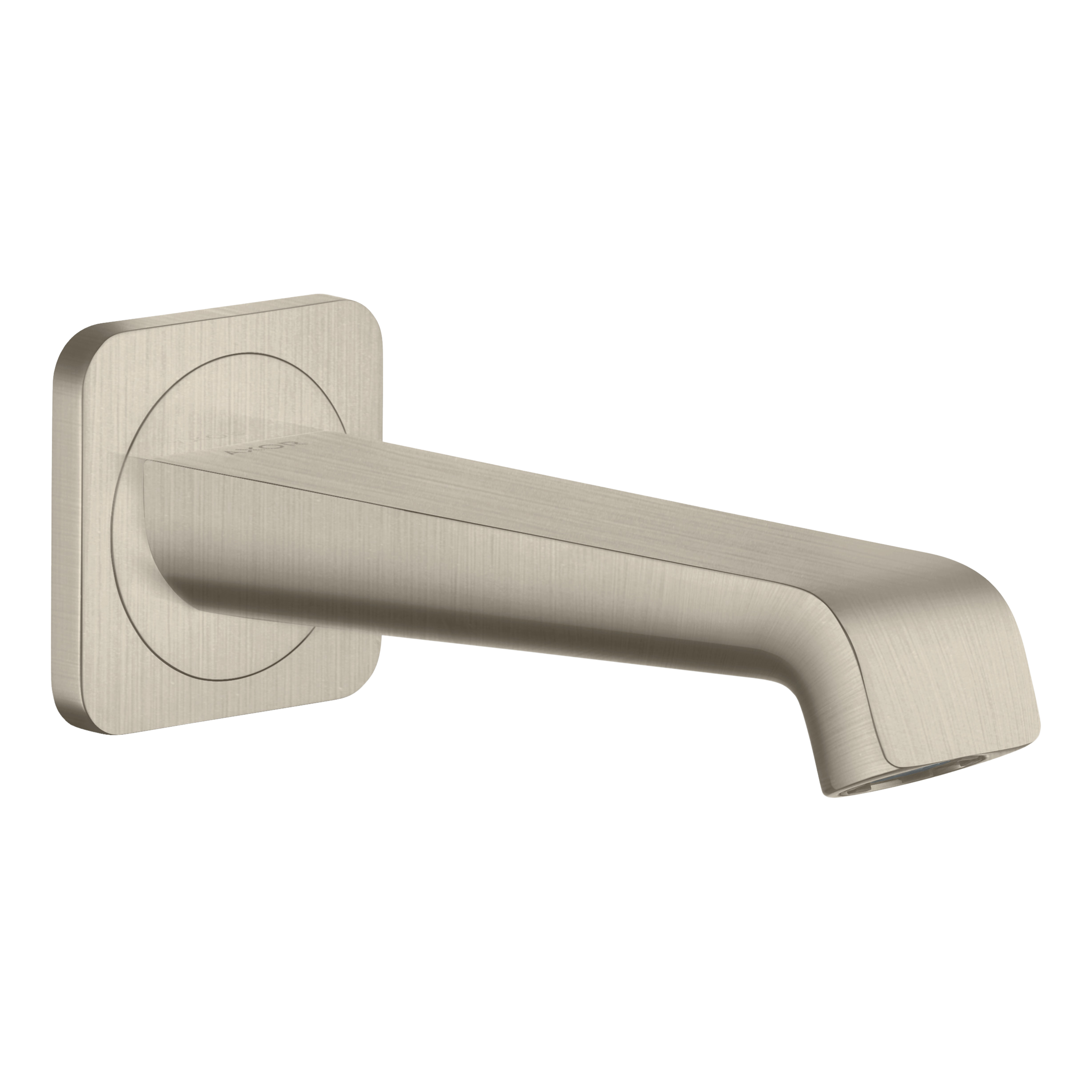 AXOR Citterio E Bathtub Spout from Brandt in Brushed Nickel finish