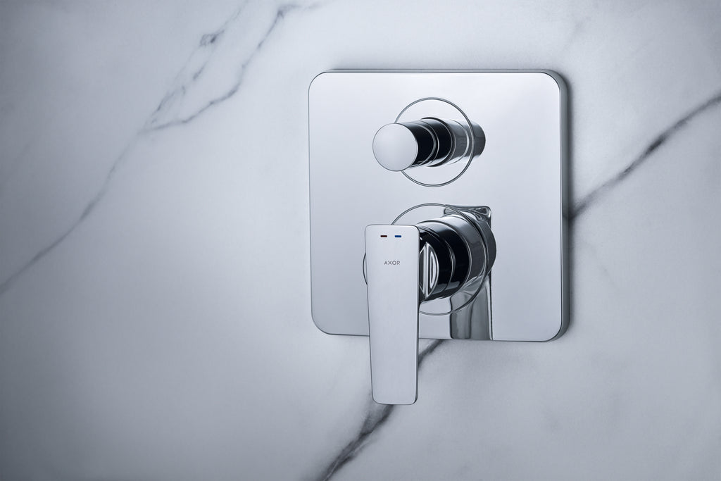 AXOR Citterio E Single Lever Handle Concealed Bath & Shower Mixer from Brandt in Chrome finish