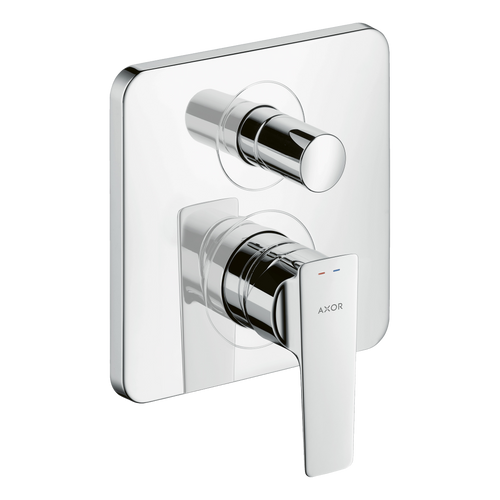 AXOR Citterio E Single Lever Handle Concealed Bath & Shower Mixer from Brandt in Chrome finish