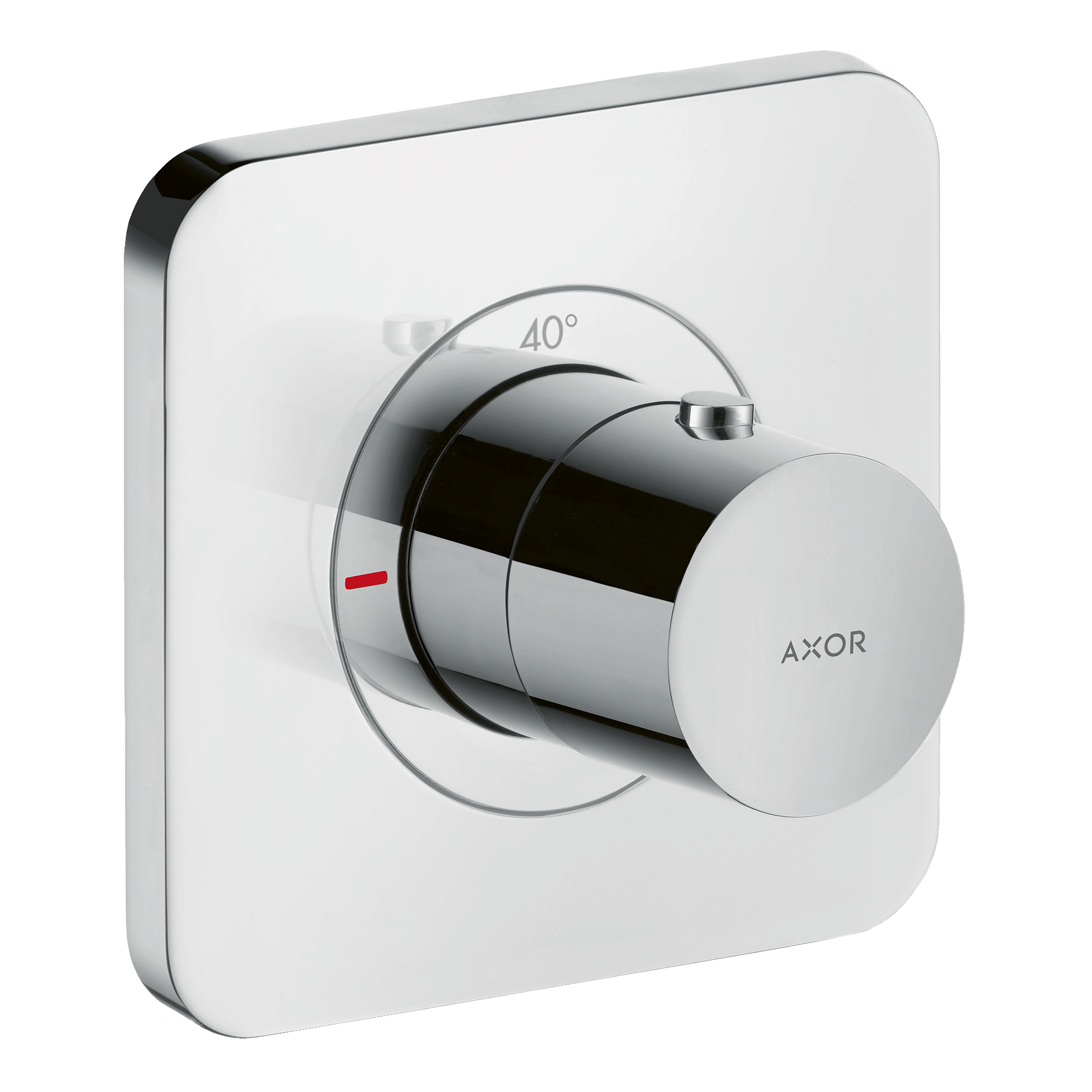 AXOR Citterio E Concealed Shower Thermostat 120/120 from Brandt in Chrome finish