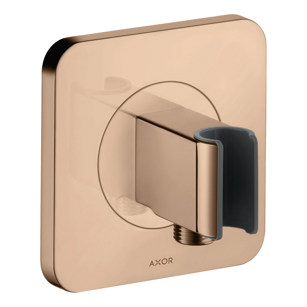 AXOR Citterio E Porter Unit 120/120 Softsquare from Brandt in Polished Red Gold finish