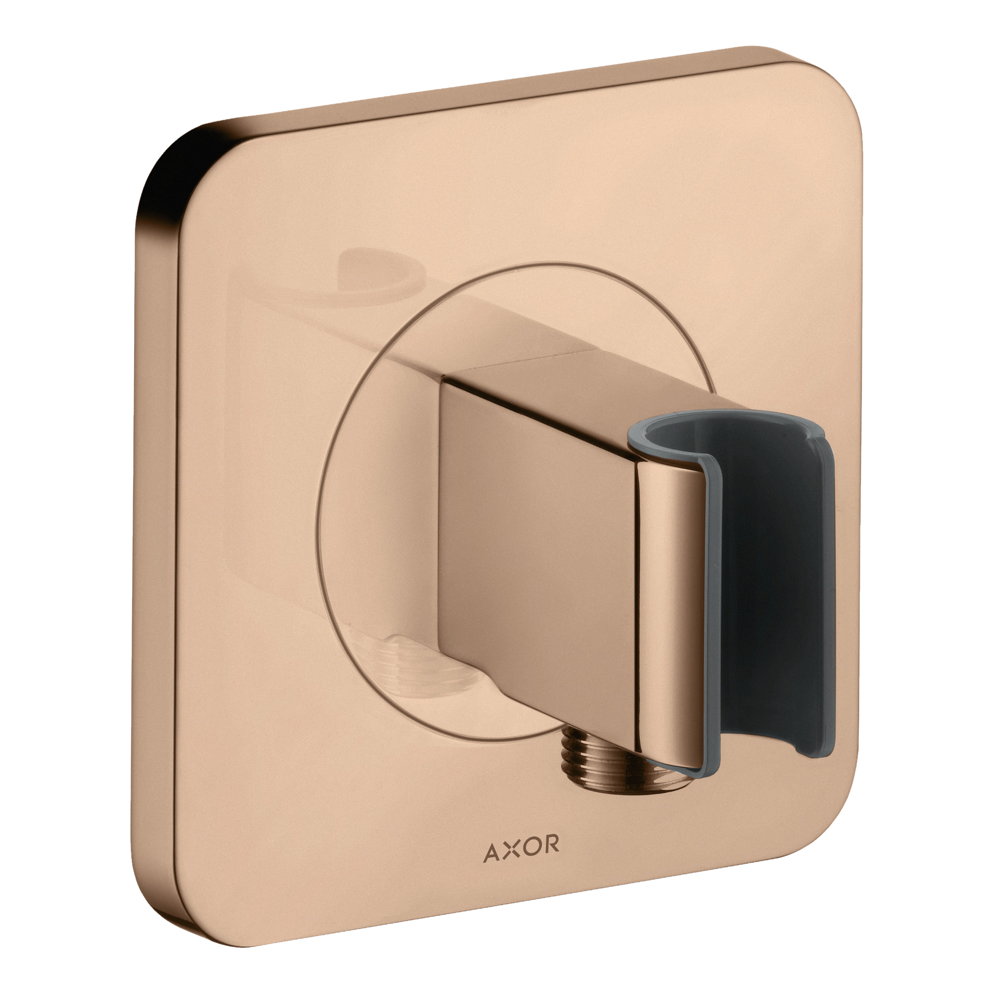 AXOR Citterio E Porter Unit 120/120 Softsquare from Brandt in Polished Red Gold finish