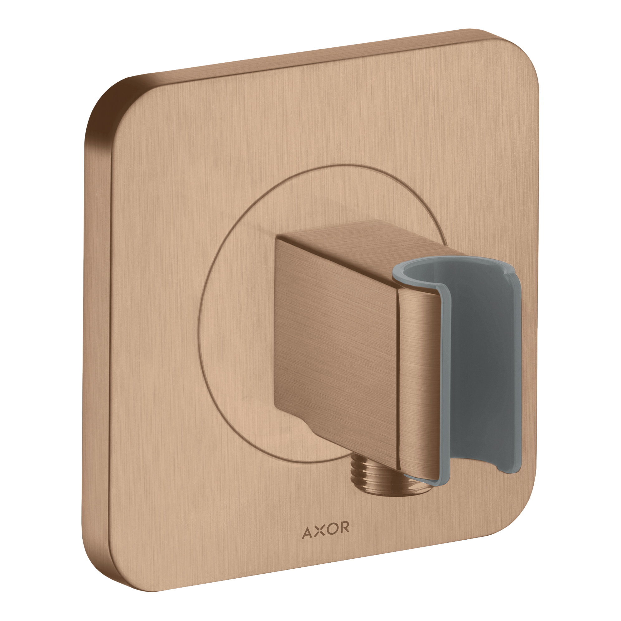 AXOR Citterio E Porter Unit 120/120 Softsquare from Brandt in Brushed Red Gold finish