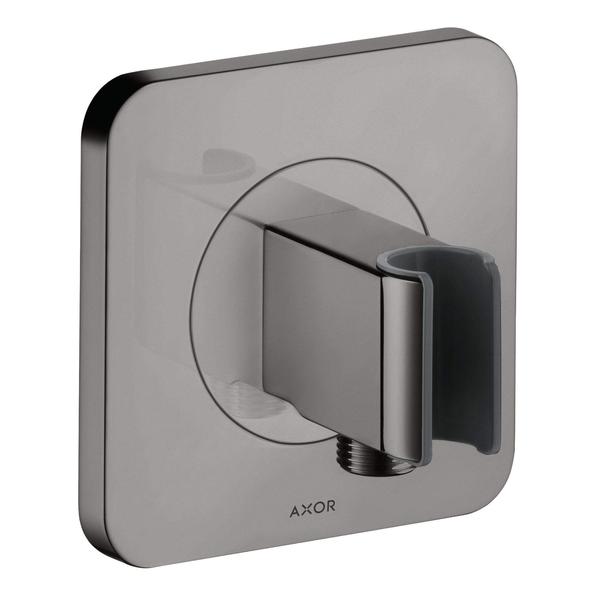 AXOR Citterio E Porter Unit 120/120 Softsquare from Brandt in Polished Black Chrome finish