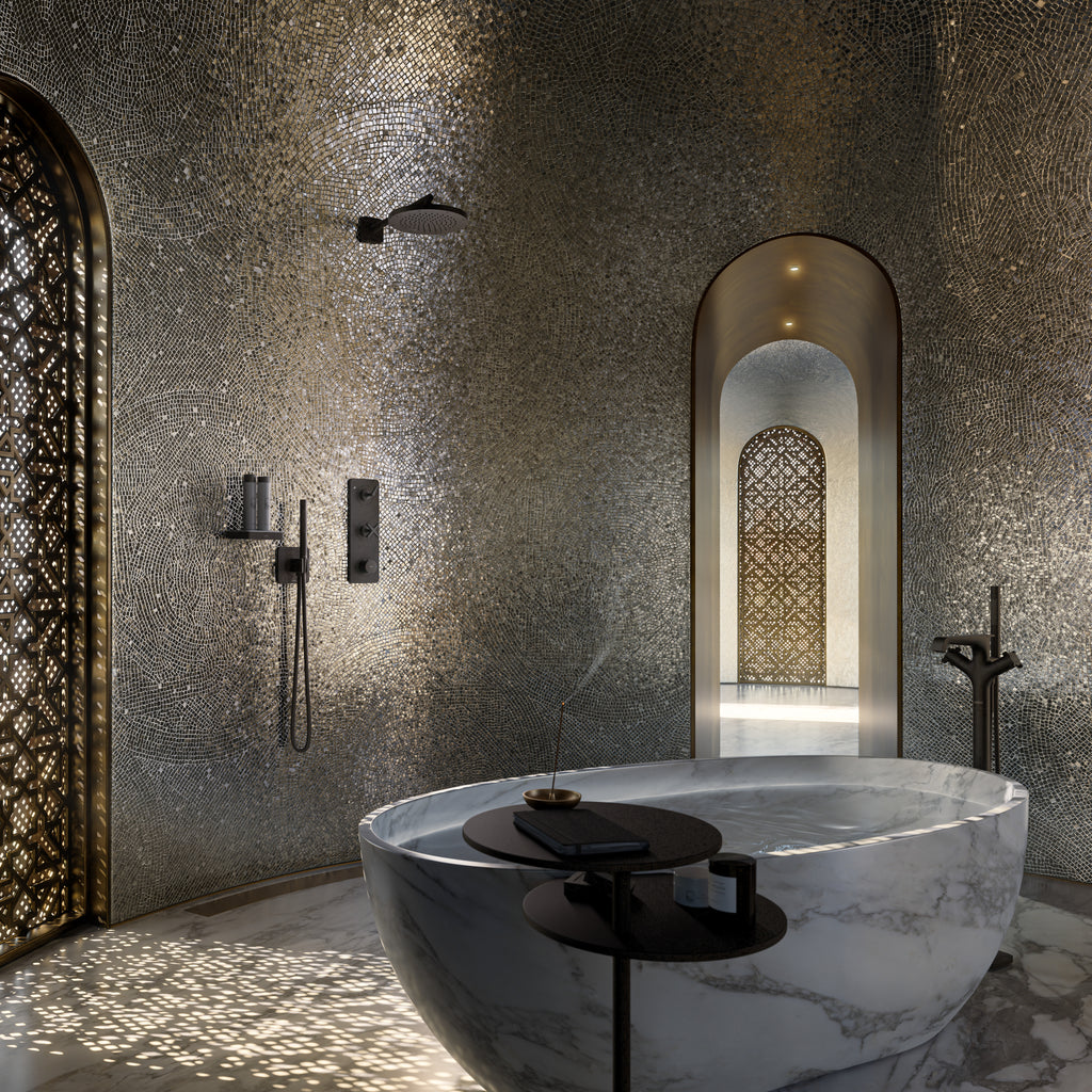 AXOR Citterio E Porter Unit 120/120 Softsquare from Brandt in Matt Black finish
