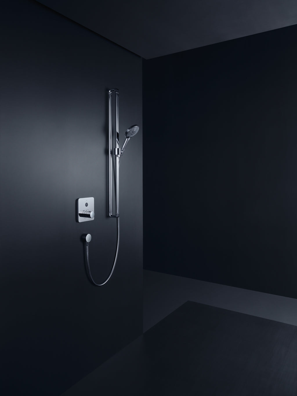 AXOR Citterio E Shower Bar 90 cm with 1,6 m Shower Hose from Brandt in Chrome finish