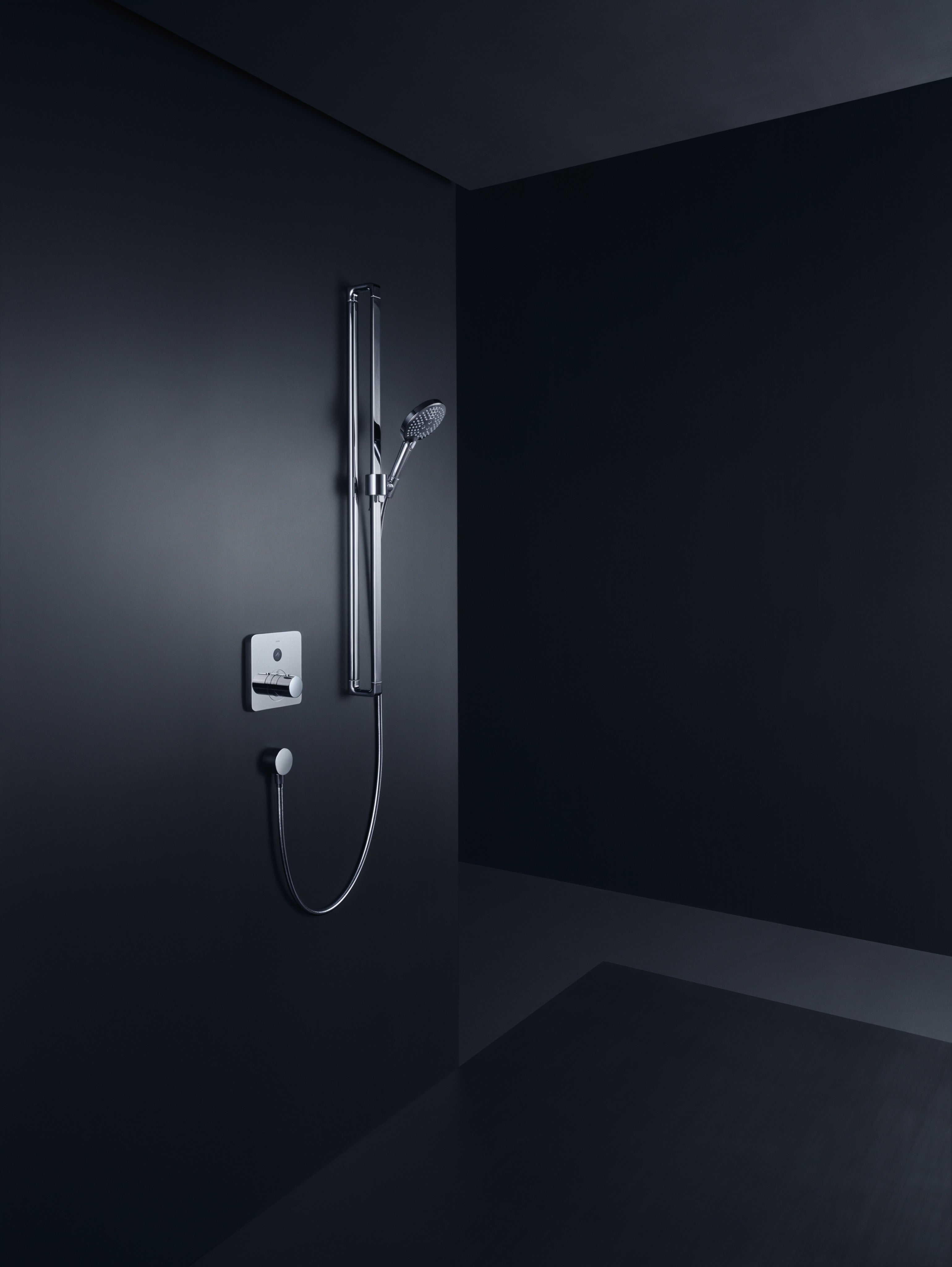 AXOR Citterio E Shower Bar 90 cm with 1,6 m Shower Hose from Brandt in Chrome finish