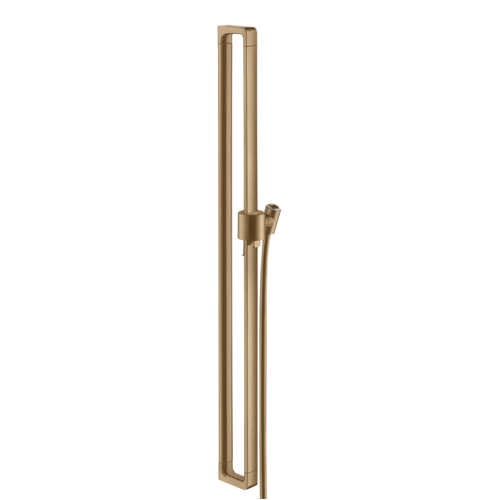 AXOR Citterio E Shower Bar 90 cm with 1,6 m Shower Hose from Brandt in Brushed Bronze finish