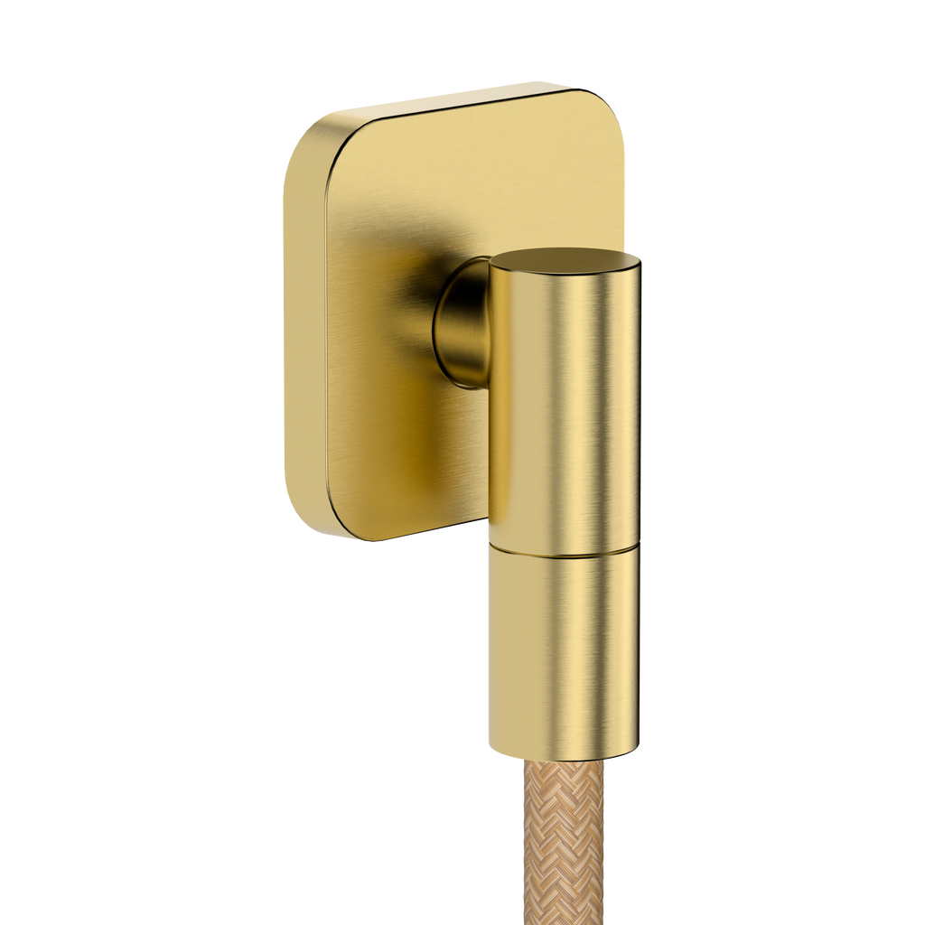 AXOR Citterio E Shower Bar 90 cm with 1,6 m Shower Hose from Brandt in Brushed Gold Optic finish