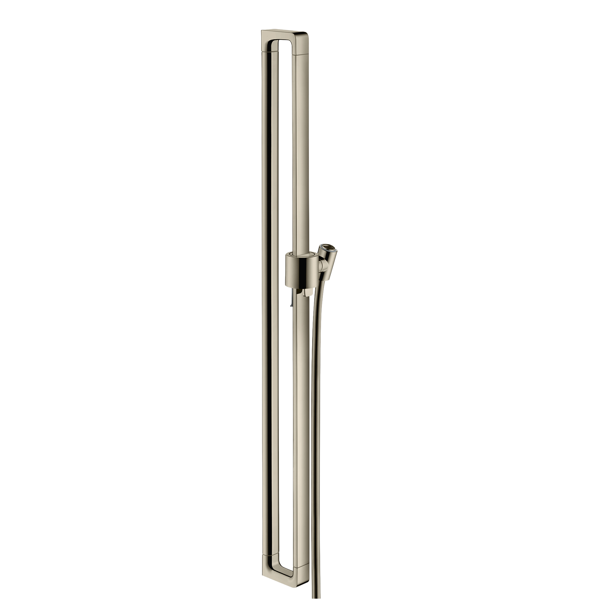 AXOR Citterio E Shower Bar 90 cm with 1,6 m Shower Hose from Brandt in Polished Nickel finish