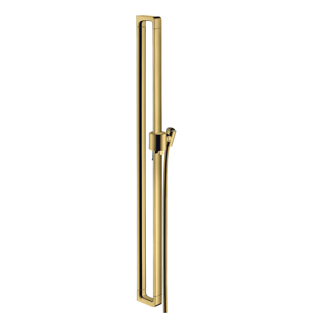 AXOR Citterio E Shower Bar 90 cm with 1,6 m Shower Hose from Brandt in Polished Gold Optic finish