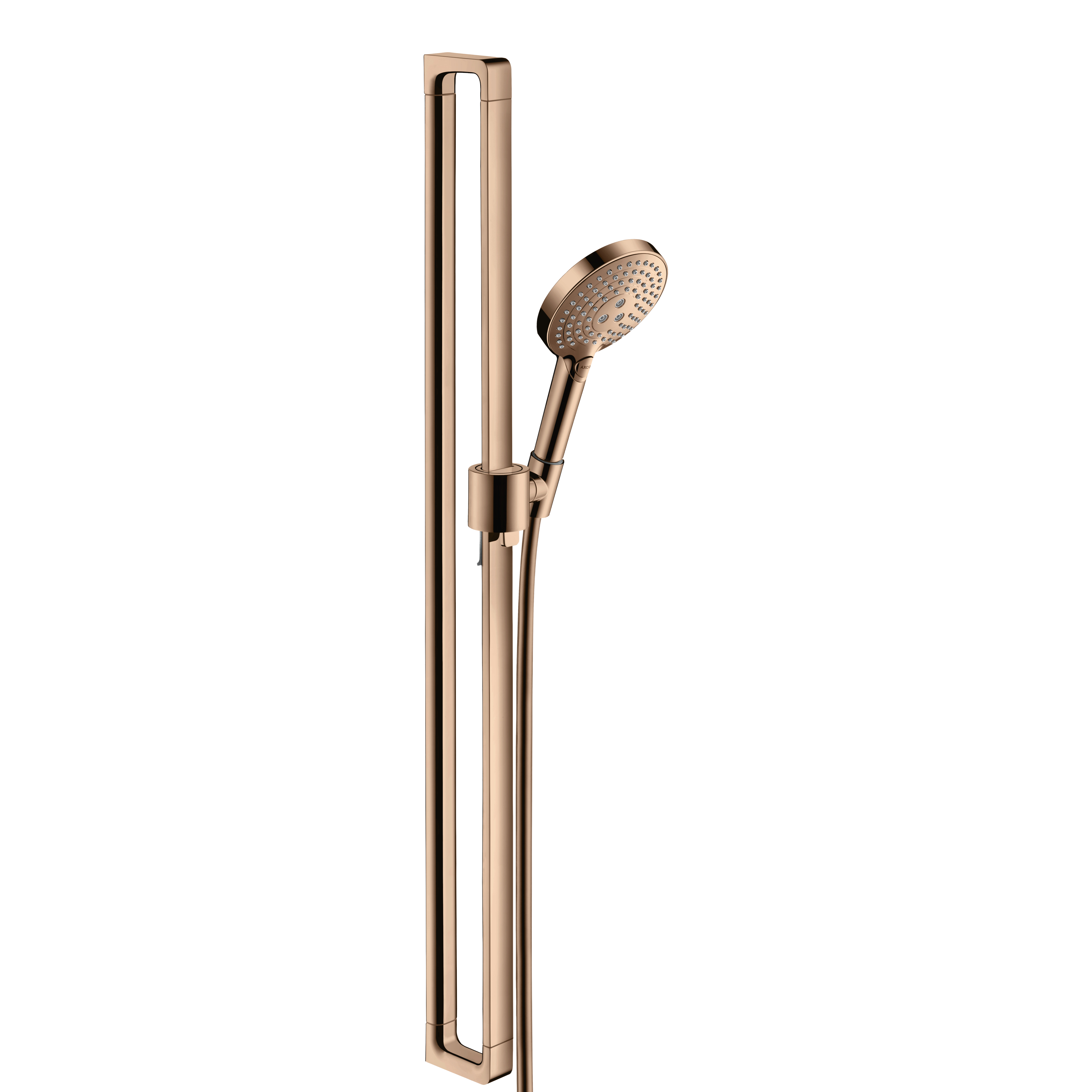 AXOR Citterio E Shower Set 90 cm with Hand Shower 120 3jet from Brandt in Polished Red Gold finish