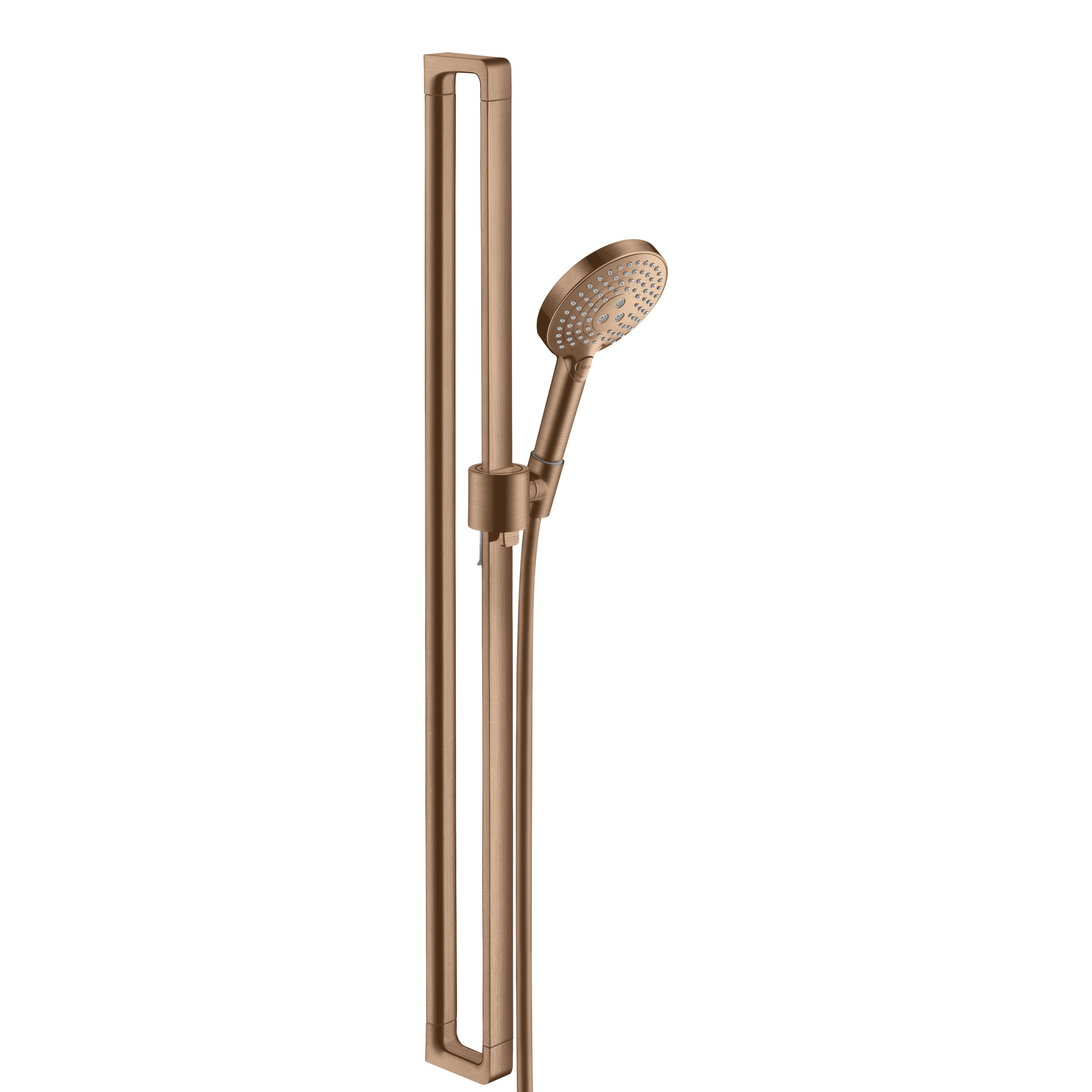 AXOR Citterio E Shower Set 90 cm with Hand Shower 120 3jet from Brandt in Brushed Red Gold finish