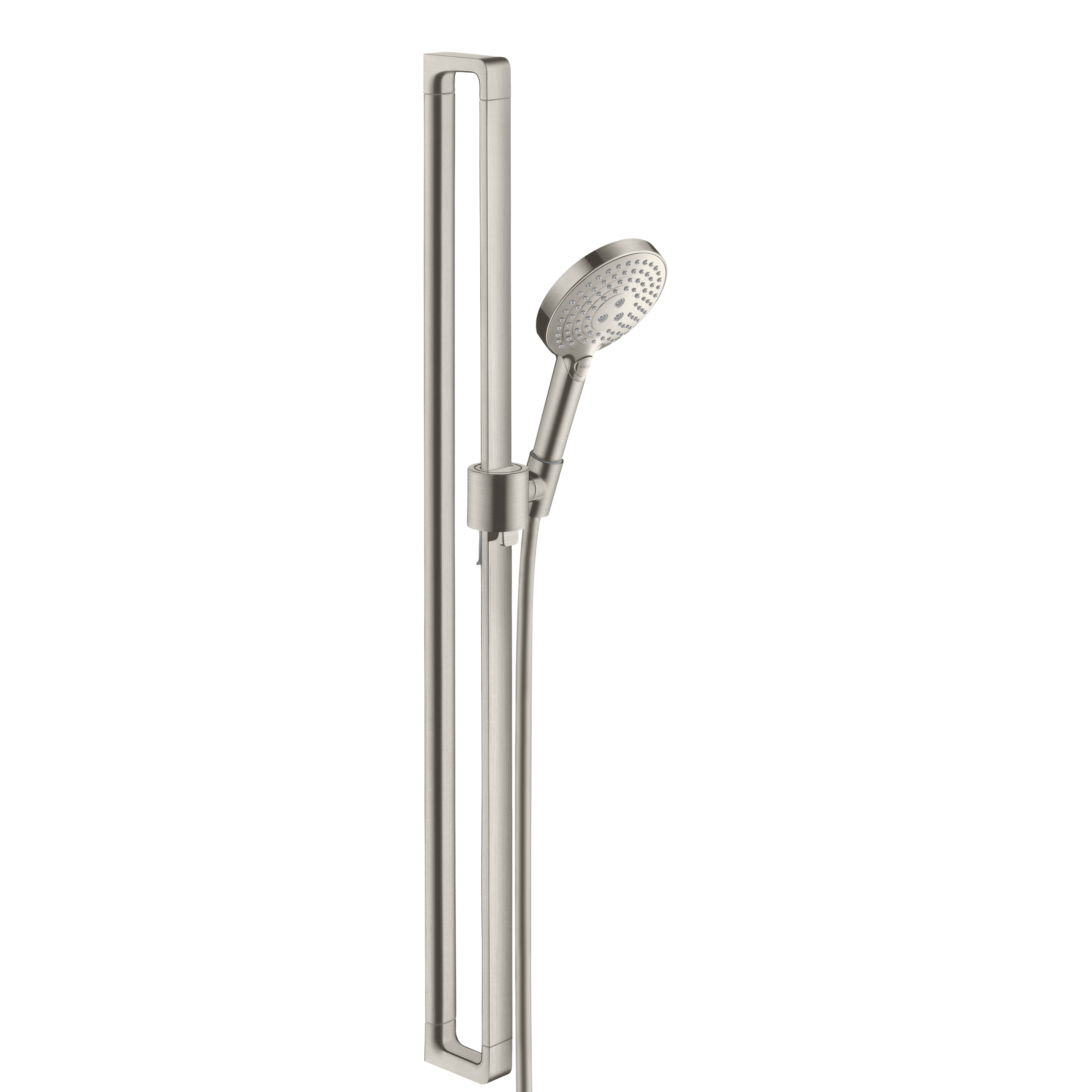 AXOR Citterio E Shower Set 90 cm with Hand Shower 120 3jet from Brandt in Stainless Steel Optic finish