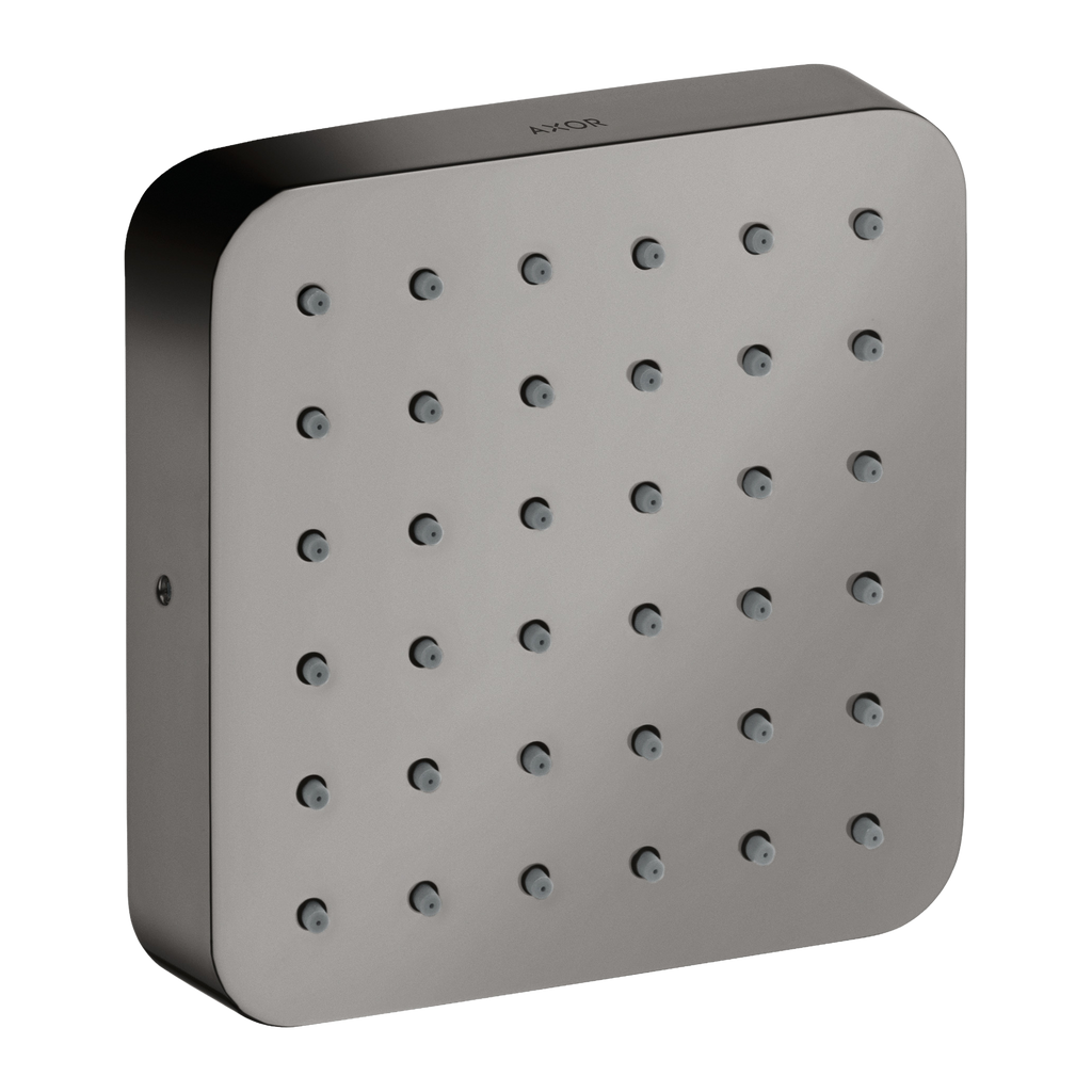 AXOR Citterio E Concealed Side Shower Module 120/120 Softsquare from Brandt in Polished Black Chrome finish