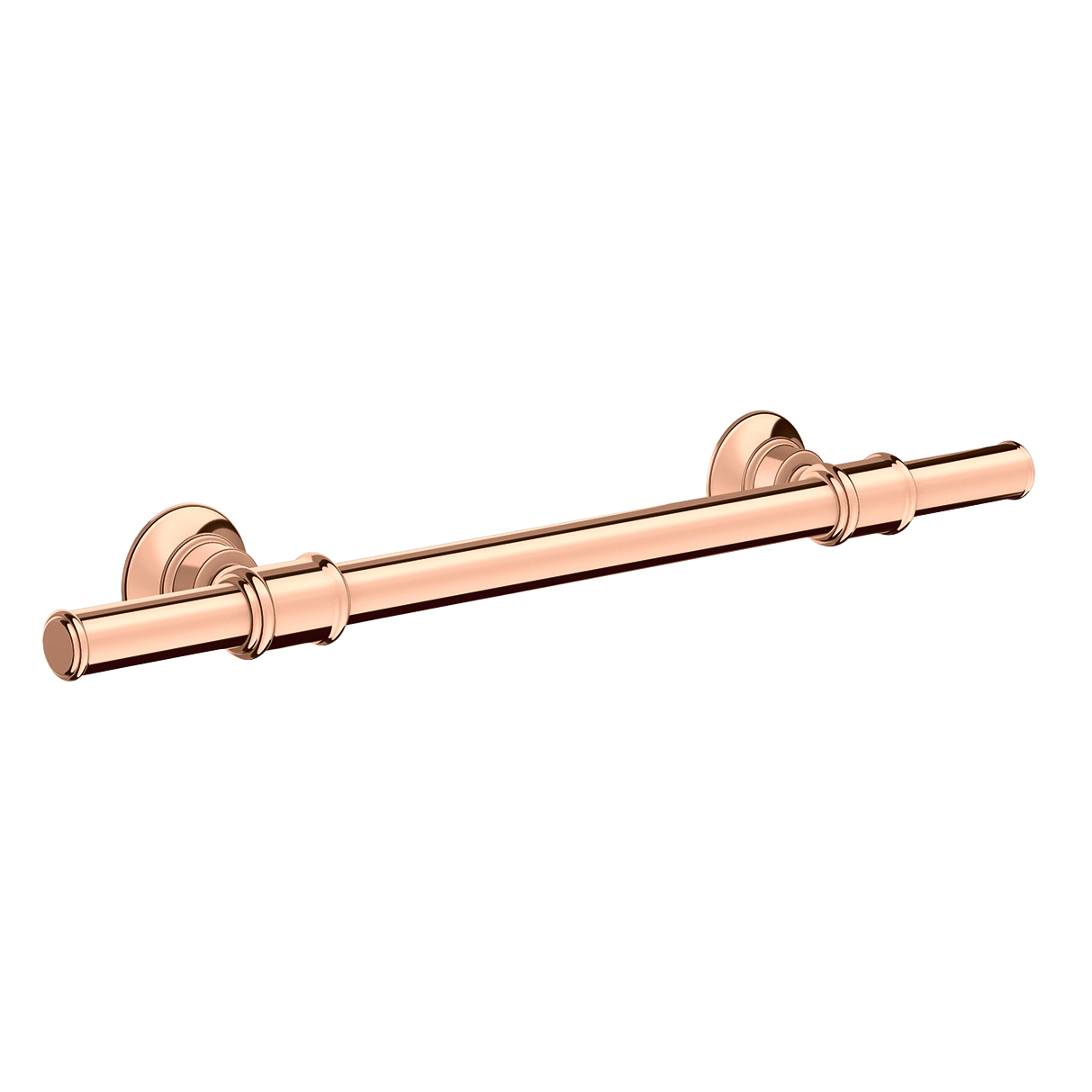 AXOR Montreux Bathroom Grab Bar from Brandt in Polished Red Gold finish