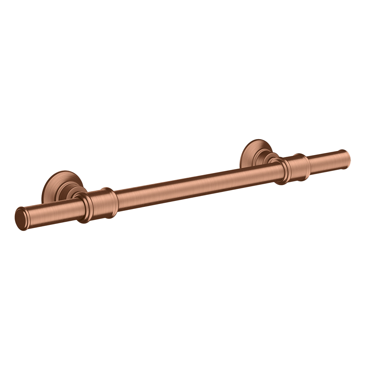 AXOR Montreux Bathroom Grab Bar from Brandt in Brushed Red Gold finish