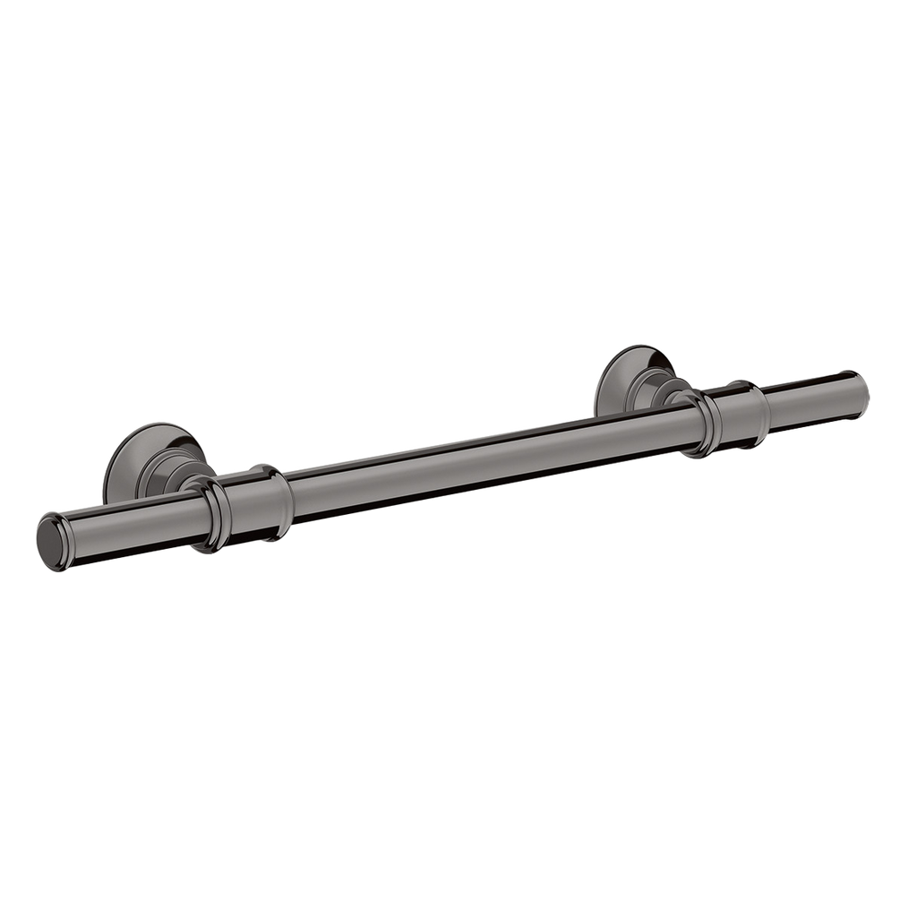 AXOR Montreux Bathroom Grab Bar from Brandt in Polished Black Chrome finish