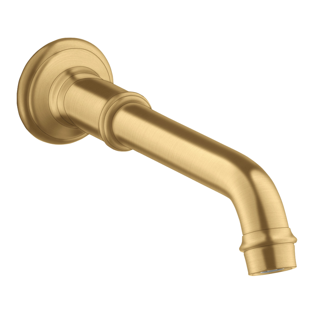 AXOR Montreux Bathtub Spout from Brandt in Brushed Gold Optic finish