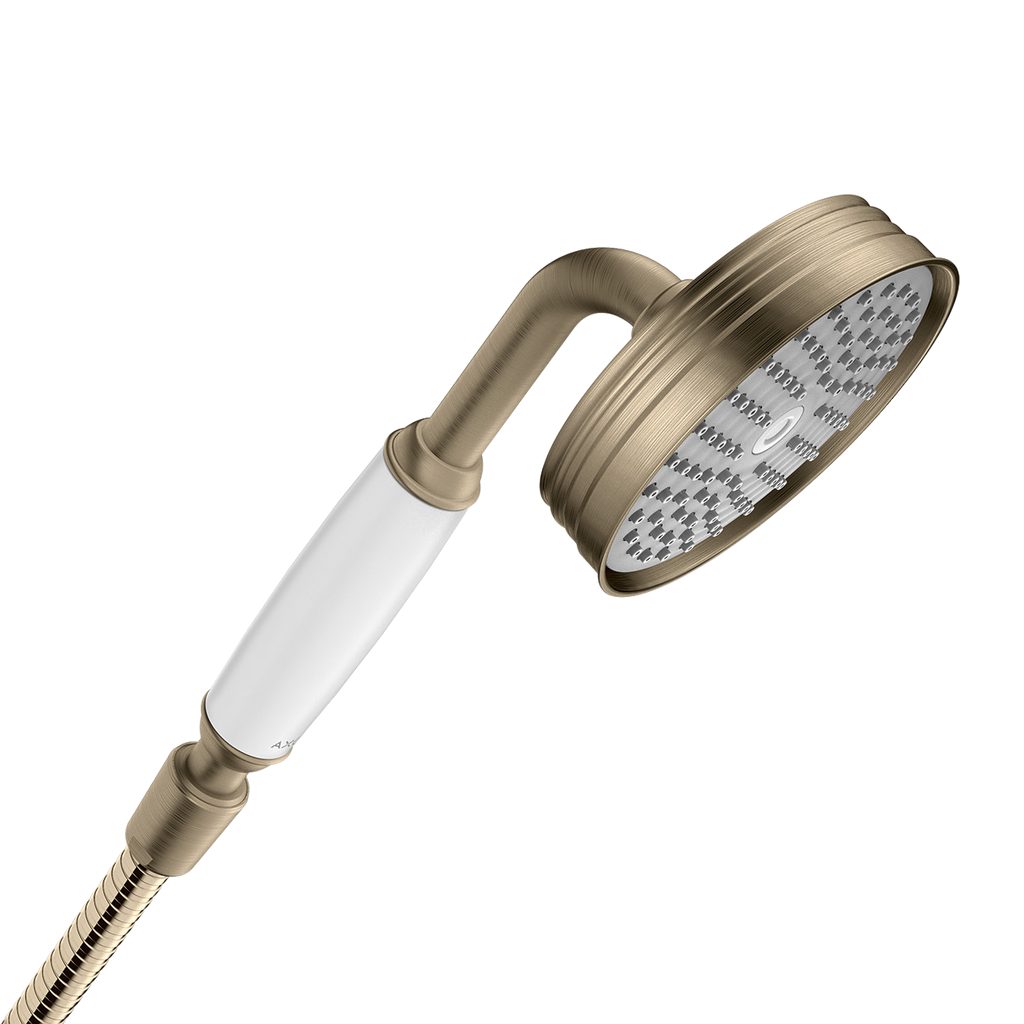 AXOR Montreux Hand Shower 100 1jet from Brandt in Brushed Nickel finish