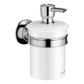 AXOR Montreux Wall-Mounted Liquid Soap Dispenser from Brandt in Chrome finish