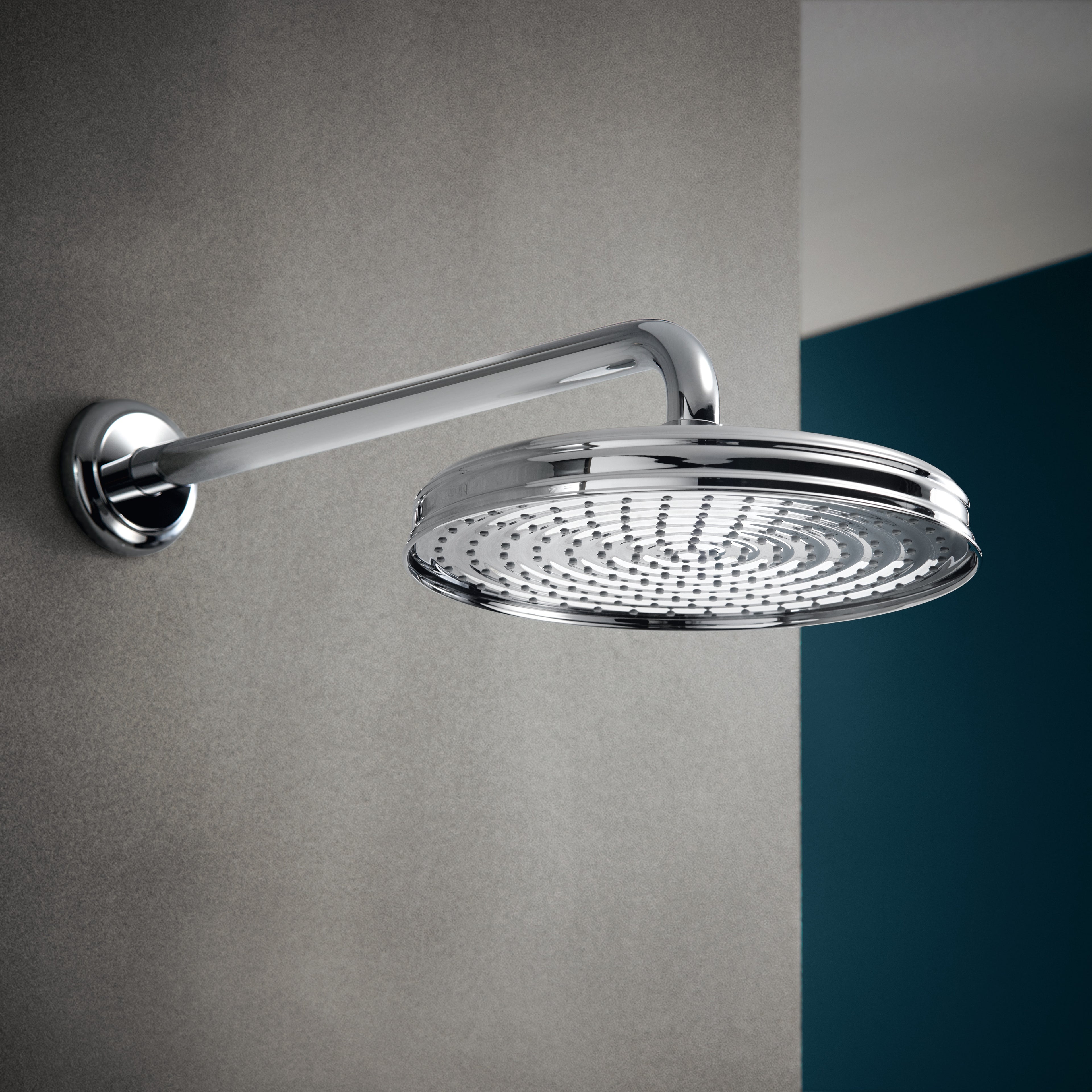 AXOR Montreux Overhead Shower 240 1jet Classic from Brandt in Chrome finish
