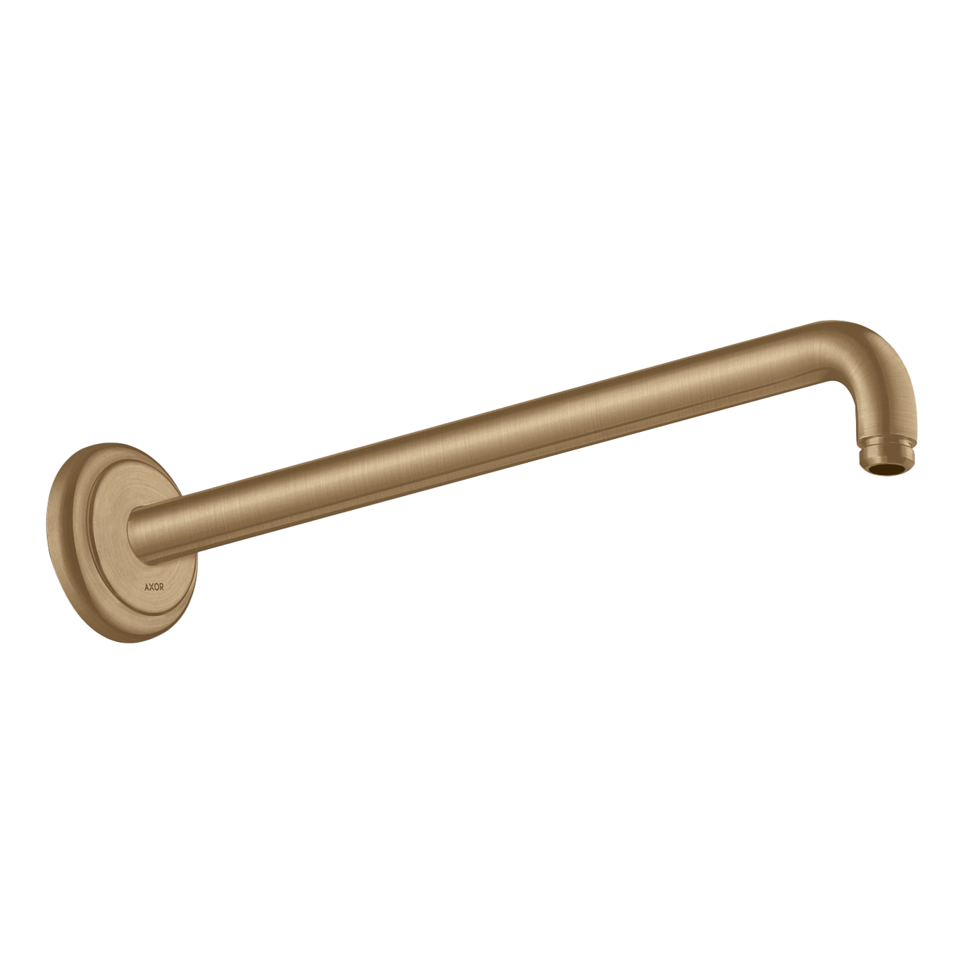 AXOR Montreux Shower Arm 1/2" 389 mm from Brandt in Brushed Bronze finish