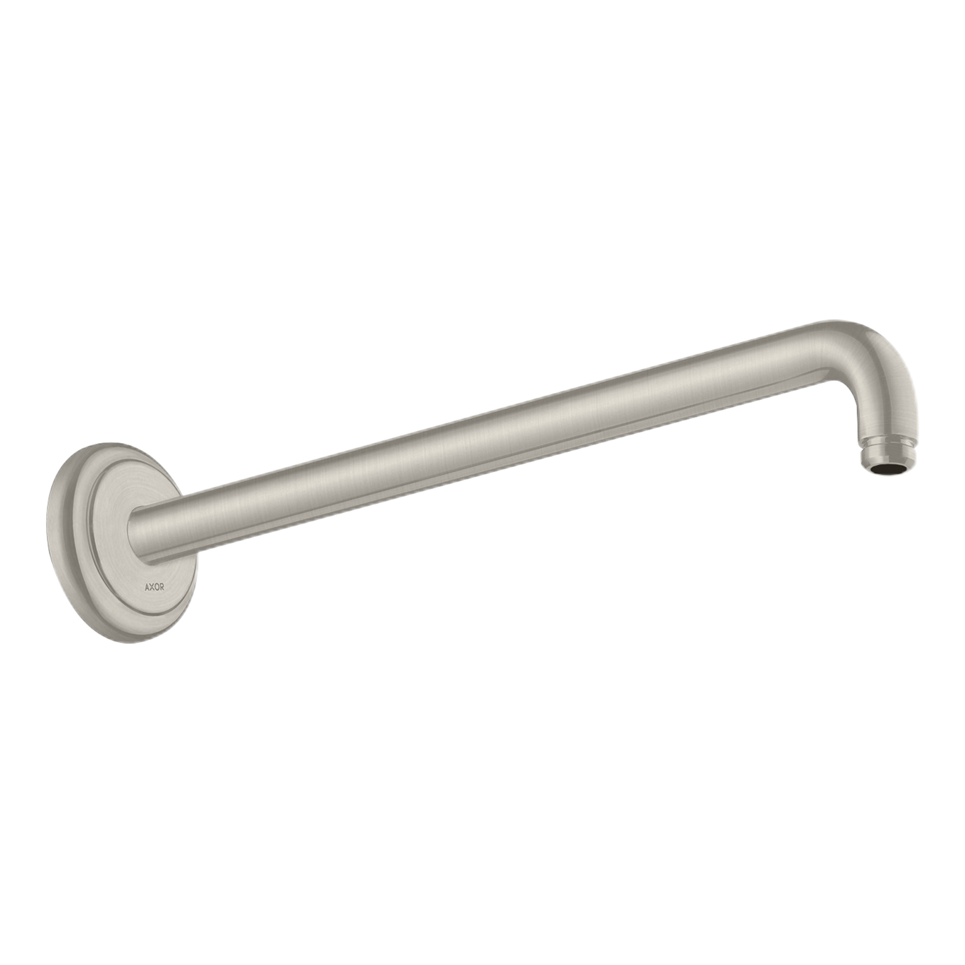 AXOR Montreux Shower Arm 1/2" 389 mm from Brandt in Stainless Steel Optic finish