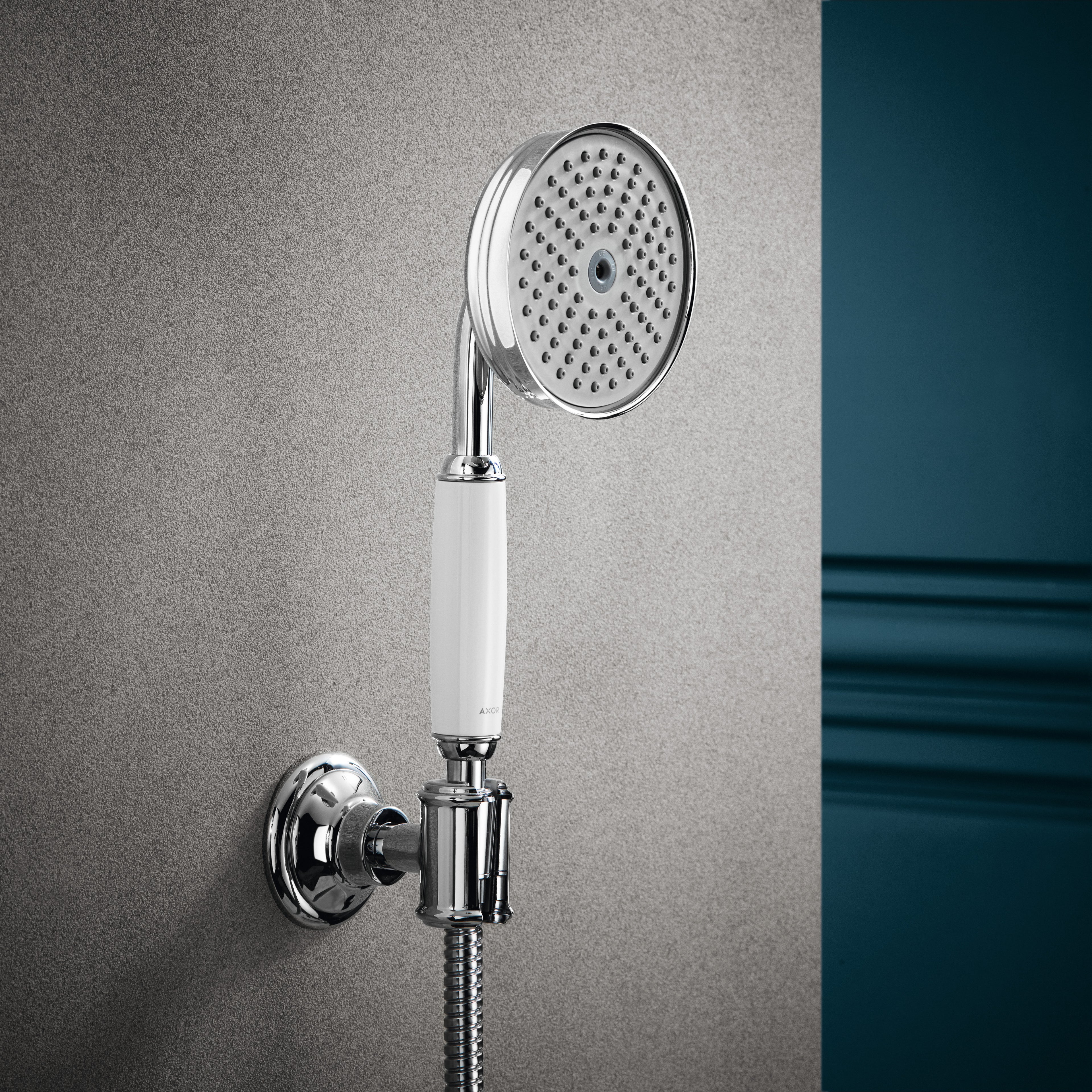 AXOR Montreux Classic Shower Holder from Brandt in Chrome finish